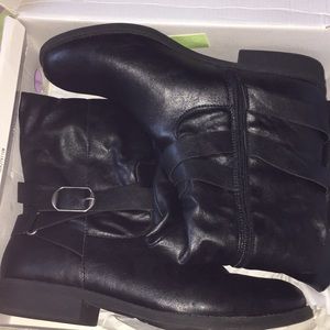 STYLE&CO. Ridding Black Boots